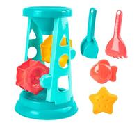 Beach Toys - ABS, Outdoor Sand Windmill Portable Colorful Safe Design | Lightweight Easy-Carry Sand Play Set Beach Shovel Toy For Pool, Bathroom, Family,