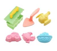 Beach Toys, Sand Mold and Shovel Set, Educational Snow Shovel Toys for Kids, Creative Preschool Learning Activity Tools for Poolside Play, Backyard, Outdoor Party Supplies, Travel Fun