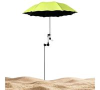 Beach Umbrella | 37.4x37.4x57.09 inches Outdoor Poolside Sun Protection