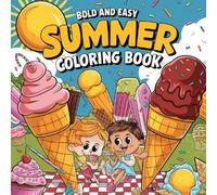 BEACH VACANTION BOLD COLORING BOOK: Elegant Summer Beach Scenes for Relaxation, Creativity, and Mindful Coloring