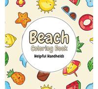 Beach Vibes Coloring Book: Fun and beach themed, features oceans, flowers, animals. For kids, teens, and adults (8.5 x. 8.5)