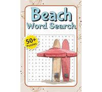 Beach Word Search: Beach Word Search with easy to read print about outer beach fun, oceans, marine life and more | 6x9 inches, 110 pages | 50+ puzzles ... recreation for Adults, Seniors and Teens