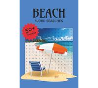 Beach Word Search Puzzle Book: 50+ puzzles with 450+ beach-themed words, 6x9 inches, 104 pages
