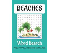 Beach Word Search Puzzle Book: Word Searches with Easy to Read Print about Beach, Ocean, Sunburn, Shore and more | 6x9 inches, 110 pages | 50+ puzzles - Gift for Vacations, Holidays, and Free Times