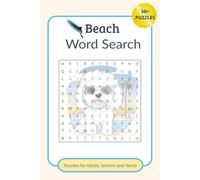 Beach Word Search Puzzle Book: Word Searches with Easy to Read Print about Beach, Seaside fun, Shells, Sand and More | 6 x 9 inches, 110 pages | 50+ ... Gift for Vacations, Holidays and Free Times