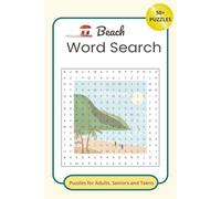 Beach Word Search Puzzle Book: Word Searches with Easy to Read Print about Beaches, Oceans, Coastal Life, and Summer Activities and More | 6 x 9 ... Gift for Vacations, Holidays and Free Times