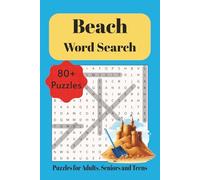 Beach Word Search Puzzle: Word Searches with Easy-to-Read Print about Beach, Diving, Summer and More| 6x9 inches, 109 pages| 80+ Puzzles ... Gift for Vacations, Holidays and Free Times