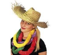 Beachcomber Hawaiian Sombrero de Paja Hombre Mujer Fiesta Playa Disfraz
