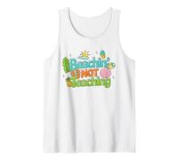 Beachin no enseñando Camisa Profesor Vacaciones de Verano Camiseta sin Mangas