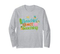 Beachin no enseñando Camisa Profesor Vacaciones de Verano Manga Larga