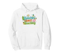 Beachin no enseñando Camisa Profesor Vacaciones de Verano Sudadera con Capucha