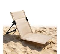 Beachs - Silla plegable para camping, asiento de suelo ligero con