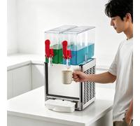 Beachtiful Dispensador de Bebidas para Fiestas, Recipiente Grande para Zumos, Tés y Refrescos, Dispensador de Limonada Transparente con Grifo, Jarra de Agua para Invitados. 20L
