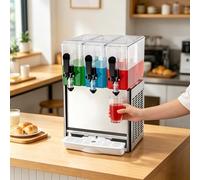 Beachtiful Dispensador de Bebidas para Fiestas, Recipiente Grande para Zumos, Tés y Refrescos, Dispensador de Limonada Transparente con Grifo, Jarra de Agua para Invitados. 30L