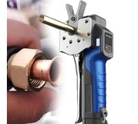 Beachtiful Kit de Herramientas de Abocardado Eléctrico,Herramienta de Abocardado de Cobre de 1/4" - 3/4",Abocardador Tipo Excéntrico de 45° 2000 mAh,Herramienta de Expansión para Tubos de Cobre