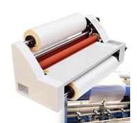 Beachtiful Laminadora de Rollos en Frío y Caliente, Máquina laminadora con Pantalla Digital de un Solo Lado y Doble Lado, Control Electrónico de Temperatura, Ancho Máximo de 350 mm