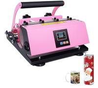 Beachtiful Prensa Térmica para Vasos, Máquina de Prensado por Sublimación para Tazas de 6 a 30 oz, Prensa Térmica para Tazas con Guantes, Tazas de Cerámica para Hacer tú Mismo, Vasos