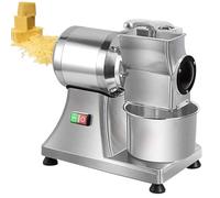 Beachtiful Rallador de Queso Eléctrico Grande de 550 W, Molinillo de Mantequilla Eléctrico de Acero Inoxidable, Máquina para Moler Queso Comercial, para Queso y Mantequilla.