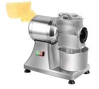 Beachtiful Rallador de Queso Eléctrico, para Triturar Queso en Bloque, Rallador de Queso Comercial, Triturador de Alimentos de Alta Resistencia, Máquina Ralladora de Queso Eléctrica