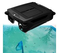 Beachtiful Robot Limpiador de Superficies de Piscina con Modo Dual Solar y Recargable, Limpiador de Piscina Robótico inalámbrico, Cesta de Skimmer de Piscina Inteligente, con Escape Automático