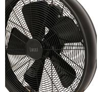 Beacon Lighting Beacon ventilador de mesa Breeze, negro/ceniza Ø 41 cm, silencioso