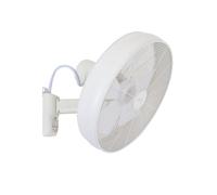 Beacon Lighting Breeze - Ventilador de pared con mando a distancia, 41 cm, color blanco
