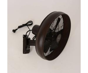 Beacon Lighting Ventilador de pared Beacon Breeze, negro, Ø 41 cm, silencioso