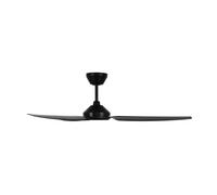 Beacon Lighting Ventilador de techo Beacon Polis negro, DC, silencioso, Ø 137 cm, IP55