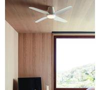 Beacon Lighting Ventilador de techo LED Beacon Aria CTC blanco 122 cm silencioso