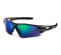 BEACOOL Gafas Ciclismo Hombre Mujer Gafas de Sol Deportivas Polarizadas Protección UV con Monturas Ligeras para Ciclismo Carrera Surf Golf Conduciendo