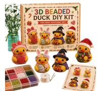 Bead Animal Making Kit, Cute Duck Jewelry Craft for DIY Handmade Projects