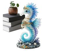 Bead Animals - 7.87 Inch Beading Set | Beaded Animal Making Set Cute Underwater Creature | Beaded Embroidery Craft Kit For Diy Jewelry Home Decor. Abs.