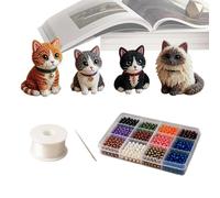 Bead Craft Animal Sets Handmade - Animal Craft Kit for Teens Adults Home