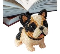 Bead Embroidery Craft Set, 20x15x4cm Three-Dimensional Dog Beadwork Set | Creative Crafting Experience Sewing Art With Threads Crafting Accessories For Animal Lovers Adults Teens Ornament Making