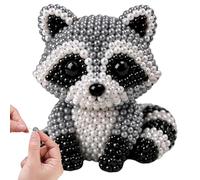 Bead Kit - Jewelry Making Handmade Funny | Cute Animal Beading Art Set | DIY Animal Beading Craft Set, Colorful Beads, for Adults Teens Beginners Handcraft Lovers Home School Art Class Workshop Travel