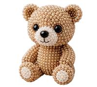 Bead Kit - Jewelry Making Handmade Funny | Cute Animal Beading Art Set | DIY Animal Beading Craft Set, Colorful Beads, for Adults Teens Beginners Handcraft Lovers Home School Art Class Workshop Travel