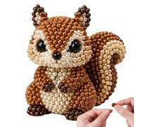 Bead Kit - Jewelry Making Handmade Funny | Cute Animal Beading Art Set | DIY Animal Beading Craft Set, Colorful Beads, for Adults Teens Beginners Handcraft Lovers Home School Art Class Workshop Travel