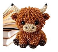 Bead Kit - Jewelry Making Handmade Funny | Cute Animal Beading Art Set | DIY Animal Beading Craft Set, Colorful Beads, for Adults Teens Beginners Handcraft Lovers Home School Art Class Workshop Travel