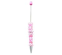 Bead Pens, Bullet-Shaped Beaded Ballpoint Pens for Crafting and Journaling, School Stationery Supplies for Teachers Students Graduation Notes and Home Projects, 5.71x0.63 Inches