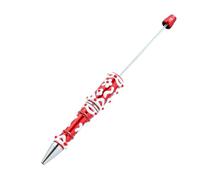 Bead Pens, Bullet Shaped Beaded Ballpoint, Writing Ballpoint Pen, Smooth Ink Stationery, Compact Size, Excellent for Teachers, Students, Notes, Journaling, School, Crafting, Graduation, Home Use