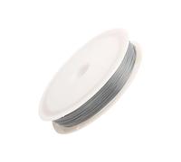 Bead Stringing Wire - Hecho a mano de acero para joyas | Craft Supplies for Necklace Bracelet Making, Thin Wire for Floral Decorations Holiday Projects, Beginner Friendly Tool