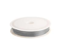 Bead Wire, Thin Stainless Steel Thread for Jewelry Crafting, Gold and Silver Stringing Cord for Ornaments Decorations Handmade Projects Women Men Art Hobby Fishing Tackle