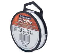 Beadalon Wildfire 0,008 Pulgadas 50 m, para Aplicaciones de joyería, Frost