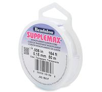 Beadalon Hilo Nylon SUPPLEMAX 0,15 MM 50 Metros - Transparente