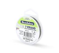 Beadalon JW03-T-0 - Producto para la fabricación de bisutería, 0,024" (0,61 mm), Color Blanco