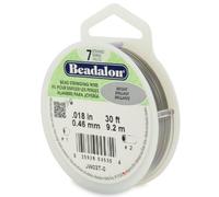 Beadalon JW03-T-0 - Producto para la fabricación de bisutería, 0,024" (0,61 mm), Color Blanco