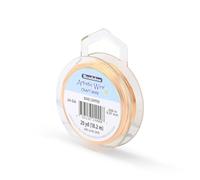 Beadalon - Rollo de Alambre para Manualidades (Calibre 24, 18,2 m, Cobre)