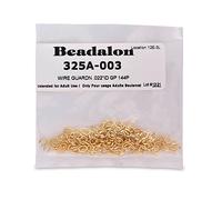 Beadalon - Tutores/hilo de alambre protectores ml "de color Dorado (144)