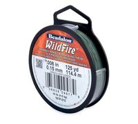 Beadalon Wildfire 0,006 pulg. 0,15 mm Resistencia a la rotura 10 lb/4,5 kg Verde 125 yd/114 m