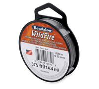 Beadalon Wildfire .008 in 0,20 mm Resistencia a la rotura 12 lb / 5,5 kg Gr